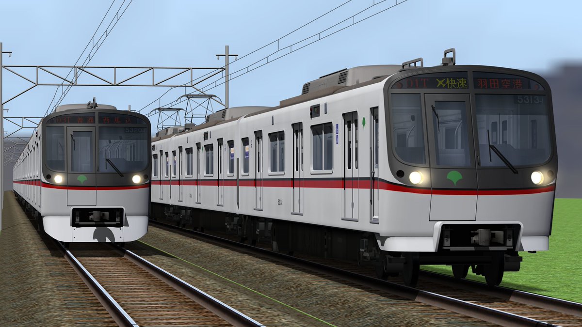 n_rails's tweet image. 東京都交通局 5300形 を公開しました。 
nrails.xxxx.jp
#RailSim #RSPI公開情報