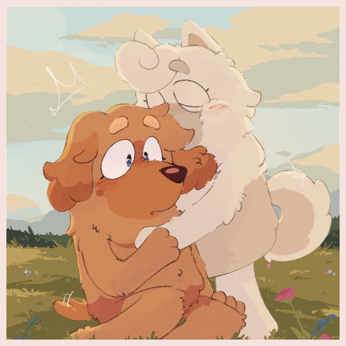 kisses in the evening 🫶

🎨 <a href="/radflough/">radflooouuugh 🦋 on break.</a>