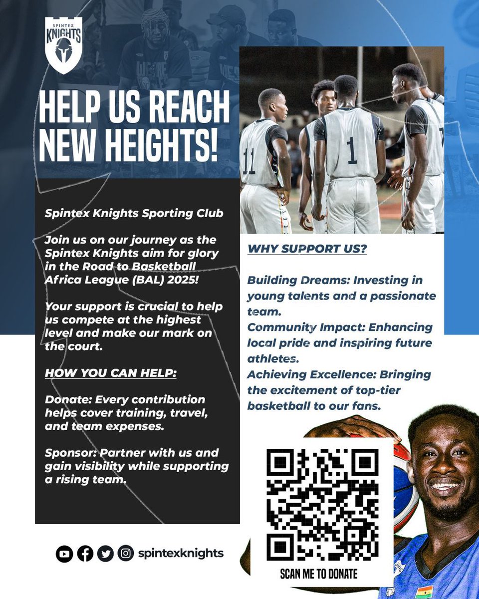 Help <a href="/spintexknights/">THE NOBLES</a> to continue to do great things. Every penny counts