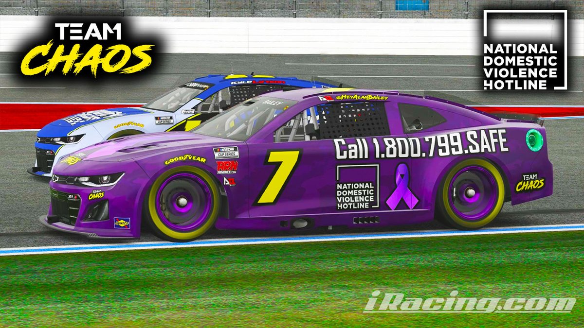 Team_Chaos13's tweet image. P13 at the Charlotte Roval in the @ndvh Chevy.

Call 1.800.799.SAFE to talk to someone.
youtube.com/live/7nAM5tiNb…

#TeamChaos #eNASCAR #NiS #iRacing @OvertonSpeedCo @ARNRace @213simwear