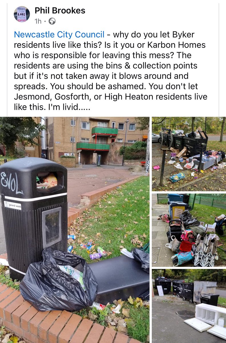 Thank you to everyone who helped out with today’s #BykerCleanStreetsCampaign today. But…

As you see from a Green team member’s post below, it’s an uphill battle.

For a long time the Labour-run council has blamed Tory austerity.

Now we have Labour austerity, what happens now?