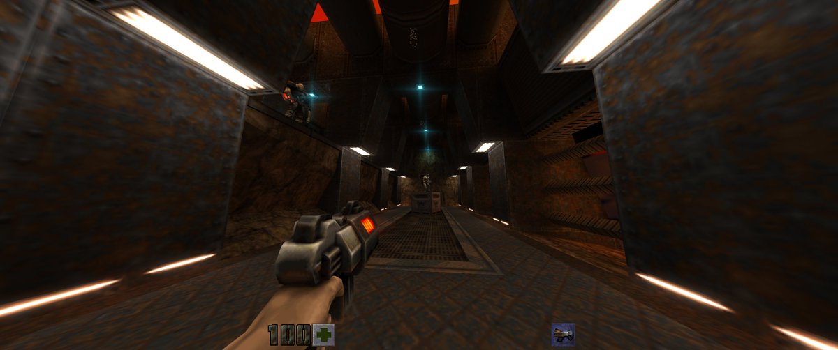 Some more WIP (in progress) screenshots of Data Base for Quake 2's REMASTER. x'3

#leveldesign