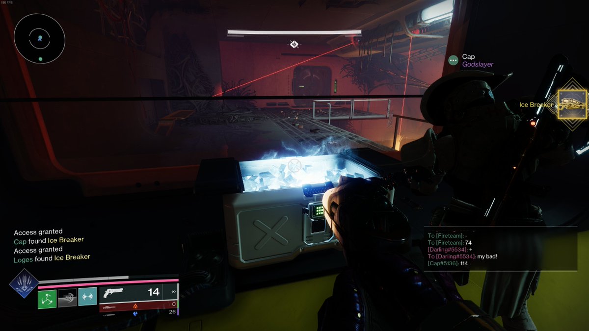 Icebreaker catalyst can be solved. It is not bugged