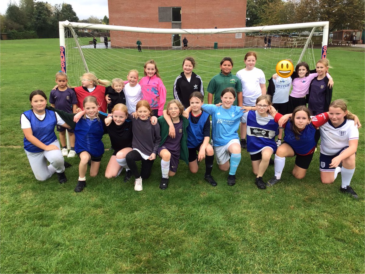 Our first girls session too place last week and was a great success. We are looking forward to starting a new club next half term. #thisgirlcan