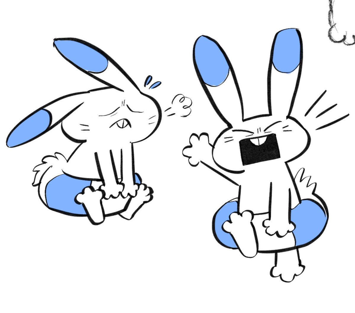 bararaboy's tweet photo. doodles of that water rabbit pokemon from the gamefreak leaks https://t.co/3thjaeZ3ea