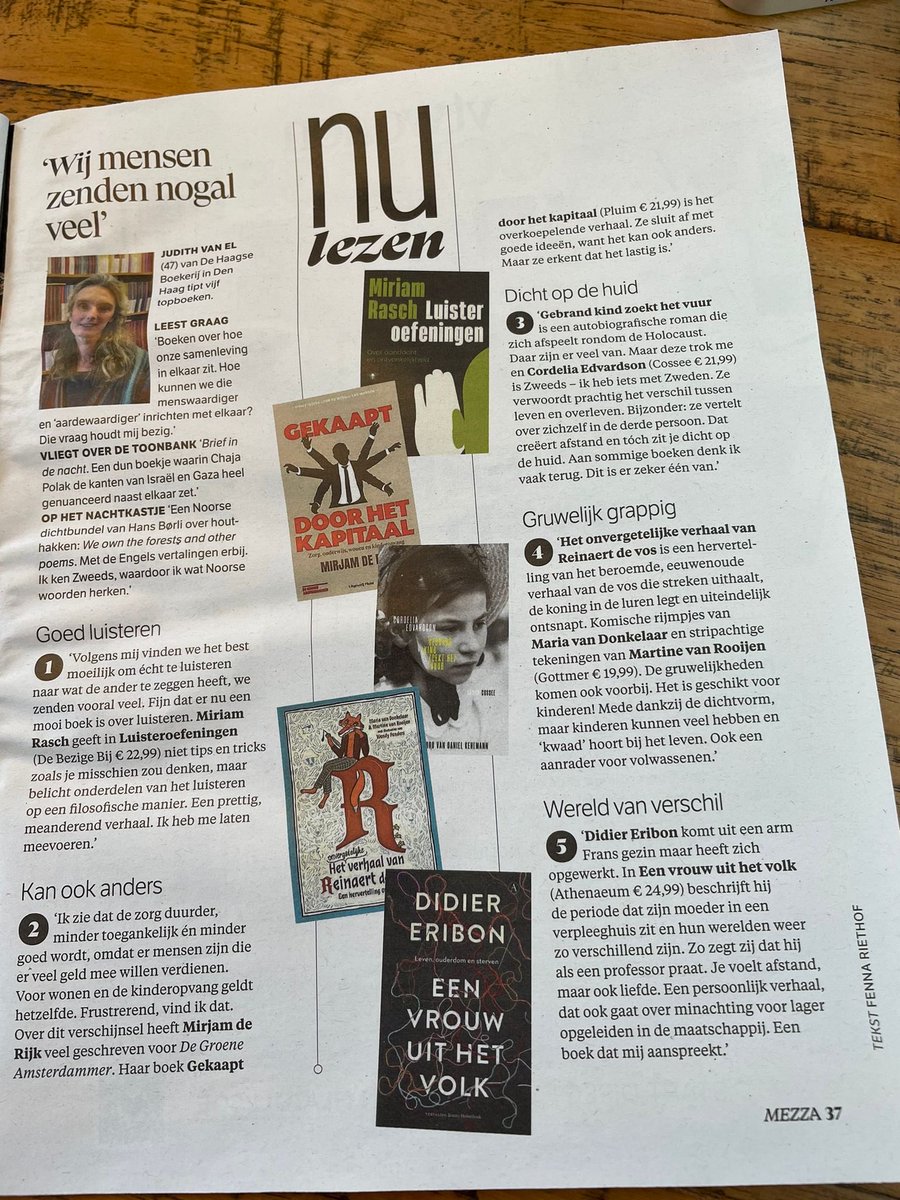 In het ⁦<a href="/ADnl/">AD.nl</a>⁩ dit weekend: ‘Gekaapt door het kapitaal’ op nummer 2 van de aanbevolen boeken!