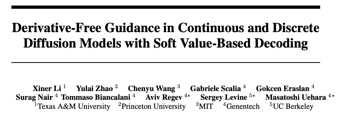 HannesStaerk's tweet photo. In the reading group tomorrow we have Xiner Li @hyanan16 presenting her work on steering diffusion models with non-differentiable reward functions 👌
https://t.co/GMFUpukIpg

Join us on zoom at 9am PT / 12pm ET / 6pm CE(S)T: https://t.co/R8d1EHxdMZ https://t.co/Y8cEwEWZdE