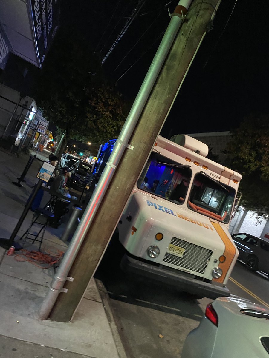 Hiding out in Staten island last night .