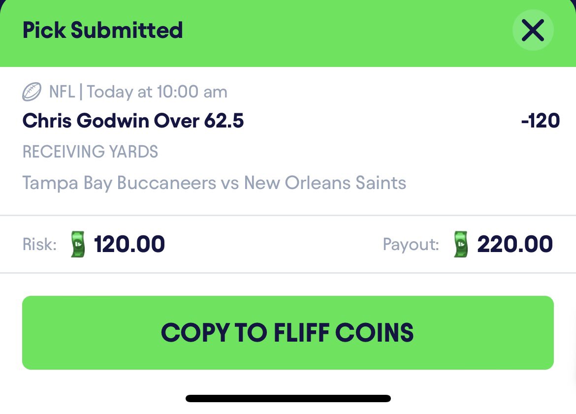 RiooBets's tweet image. 🚨Free play #2 🚨

Ima give it to y’all anyway 

Chris Godwin o62.5 receiving yards🔥

GOODLUCK IF TAILING 🪙🪙