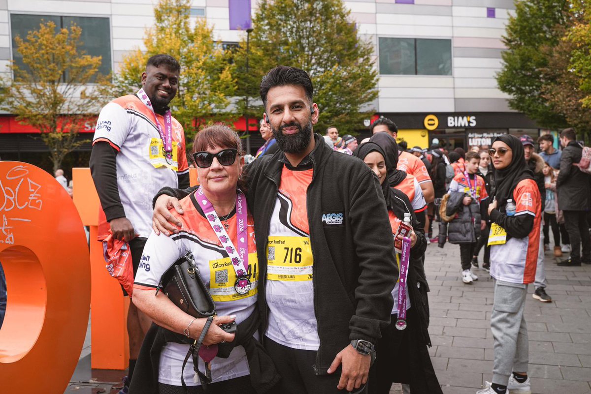 A crisp Sunday morning for the team at Aegis enjoying the <a href="/love_luton/">Love Luton</a> Run Fest. Hundreds of runners came together for <a href="/CILuton/">Community Interest Luton</a> to raise money for the curry kitchen. A big thanks to all the runners and volunteers.