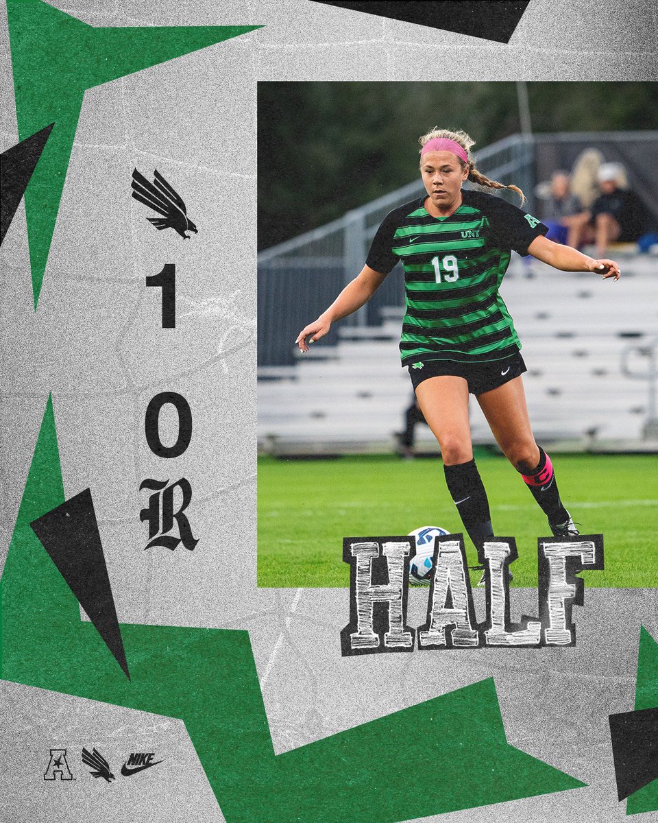 Devyn's early goal is the difference after 45 minutes.

Let's go Mean Green!

#GMG