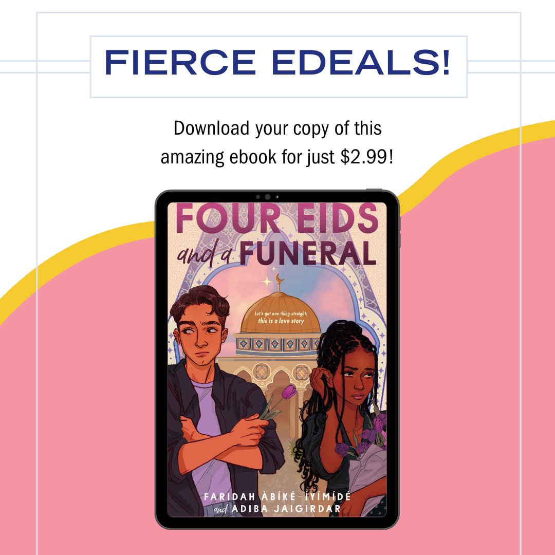 Fierce Reads (@fiercereads) on Twitter photo Childhood best friends turned enemies must work together to save their Islamic center from demolition in FOUR EIDS AND A FUNERAL by @faridahlikestea & <a href="/adiba_j/">Adiba Jaigirdar (updates)</a>.
Download the ebook of this contemporary romance about rekindling and rebuilding for $2.99 now! bit.ly/3ZCGv6h Childhood best friends turned enemies must work together to save their Islamic center from demolition in FOUR EIDS AND A FUNERAL by @faridahlikestea & <a href="/adiba_j/">Adiba Jaigirdar (updates)</a>.
Download the ebook of this contemporary romance about rekindling and rebuilding for $2.99 now! bit.ly/3ZCGv6h