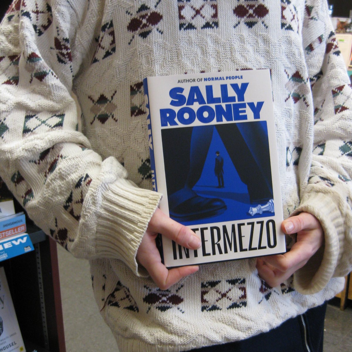 Intermezzo by Sally Rooney is flying! If you haven't picked up your copy yet, June says you should:

I'm quite impressed with how this novel manages to feel like a quintessential Sally Rooney novel even as it explores new themes and ideas. Smart, sad, interesting, and insightful.