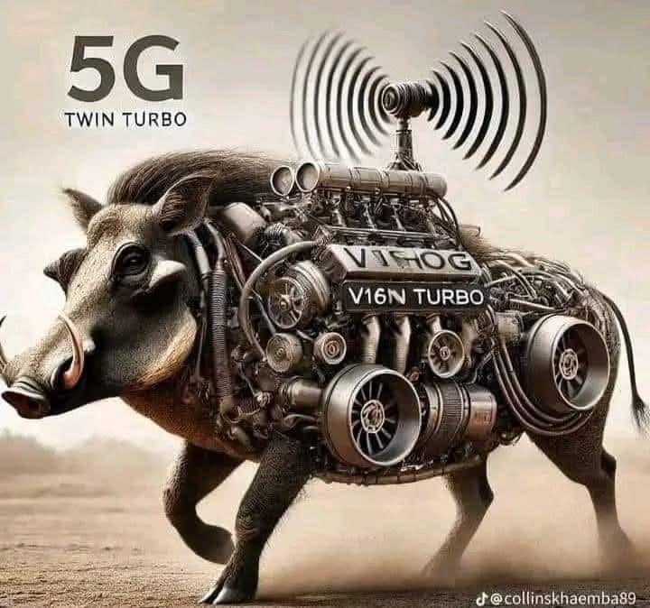 The creature is very stubborn. I'm sure if it was the only prey in the jungle, some predators would die of starvation because 5G antenna and V16 Turbo engine with reverse packing technique is not easy 😀😀😀😀