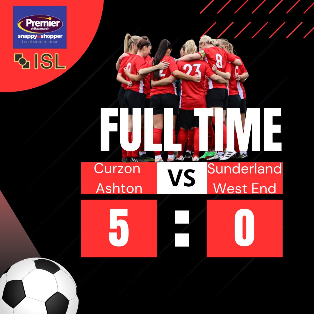 Sunderland West End Ladies FC (@westend_ladies) on Twitter photo The ladies exit the Fa Cup after a defeat away from home.
Good luck to <a href="/CurzonAshtonWFC/">Curzon Ashton Women</a> in the next round ๐๐ฝ The ladies exit the Fa Cup after a defeat away from home.
Good luck to <a href="/CurzonAshtonWFC/">Curzon Ashton Women</a> in the next round ๐๐ฝ