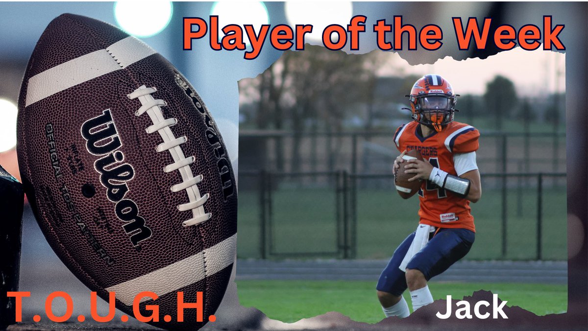 Jack Warren was selected as Varsity Offense POTW for Frankfort: Jack did a great job of doing the things we asked him to do all week, like throwing our RPO's. He did well in spreading the ball out and getting numerous people touches.