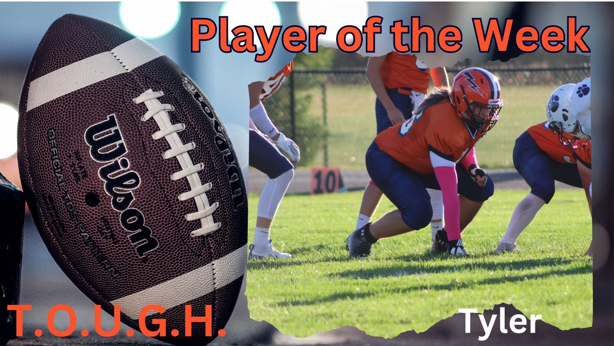 Tyler Granson was selected as Scout Offense POTW for Frankfort: Tyler helped the defense by playing wherever we needed him on scout offense, including the lineman's dream of tight end (although he didn't get to catch a pass!).