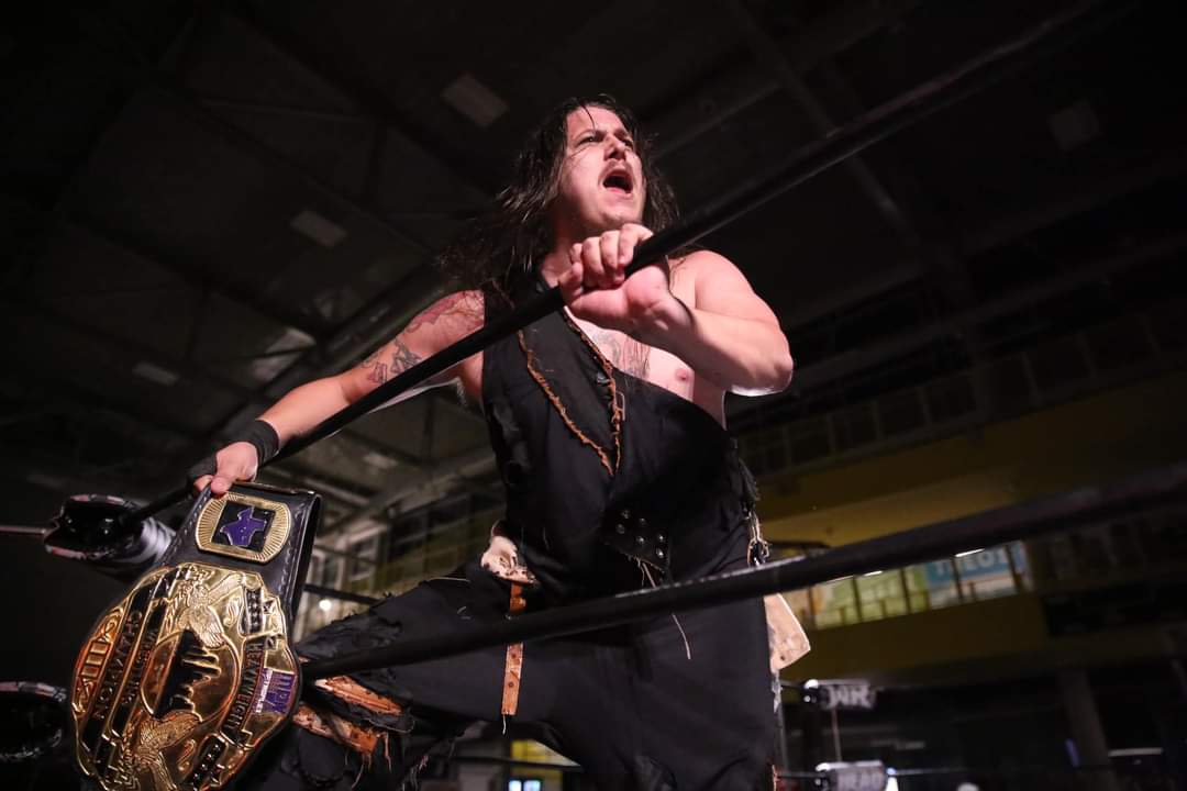 skydelacrimosa's tweet photo. AMAZING NIGHT AT @PWRevolver ... BECAME YOUR NEW @MPXWrestling CHAMPION. WHAT AN EXPERIENCE. #RevolverEPIC
📸: @TSUAlumni https://t.co/q1979xmvIj