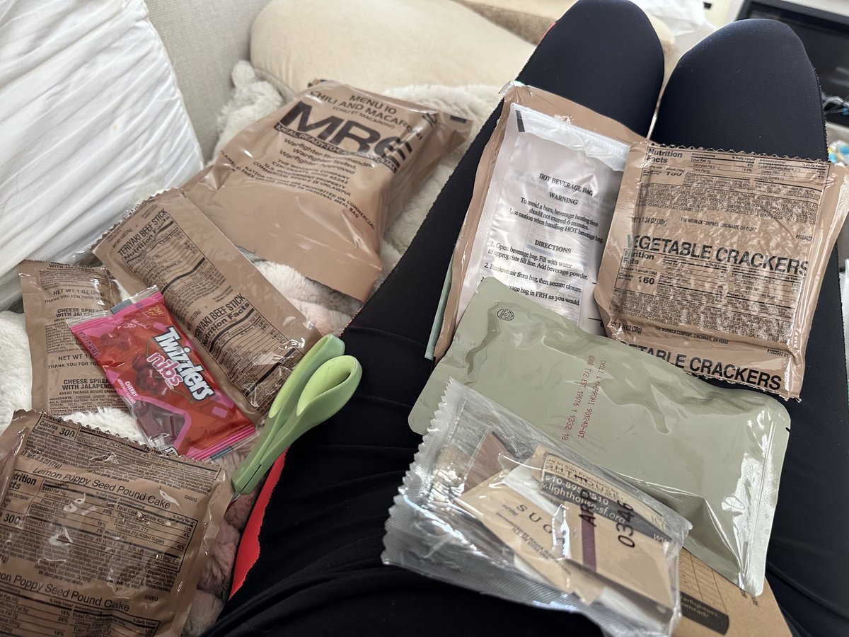 VERY GRATEFUL to FEMA!!!! They have been amazing!!!!!! 
We have food, water and tarps. 
#TampaStrong