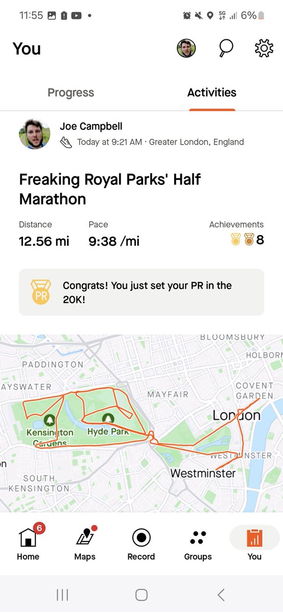 Joe Campbell (@joe_ca) on Twitter photo My evidence that I finished the <a href="/RoyalParksHalf/">Royal Parks Half</a> - please sponsor me!... justgiving.com/page/half-mara… My evidence that I finished the <a href="/RoyalParksHalf/">Royal Parks Half</a> - please sponsor me!... justgiving.com/page/half-mara…