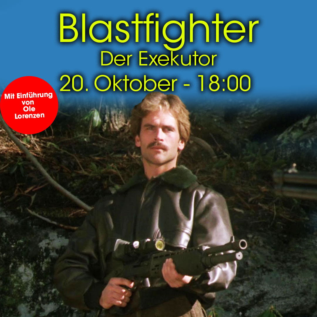 Wir machen actiongeladen weiter und zeigen mit Blastfighter den zweiten Film in unserem Lamberto Bava Doublefeature. Ebenso explosiv wie der Film selbst, wird auch die Einführung von Ole Lorenzen dageboten!