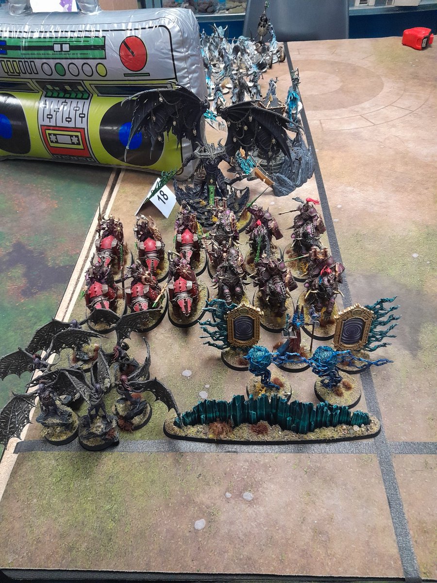 2 wins 1 draw and 2 losses at GAF Jamboree hosted by the absolute gents <a href="/GAF_Moonhead/">GAF_Moonhead</a> &amp; <a href="/gaf_mark/">Mark Ward, Miami Spice</a>, amazing event and 5 great opponents. Great crowd and middle tables are where the true champs are. Definitely looking at making a triumphant return, maybe get some new shirts for it.