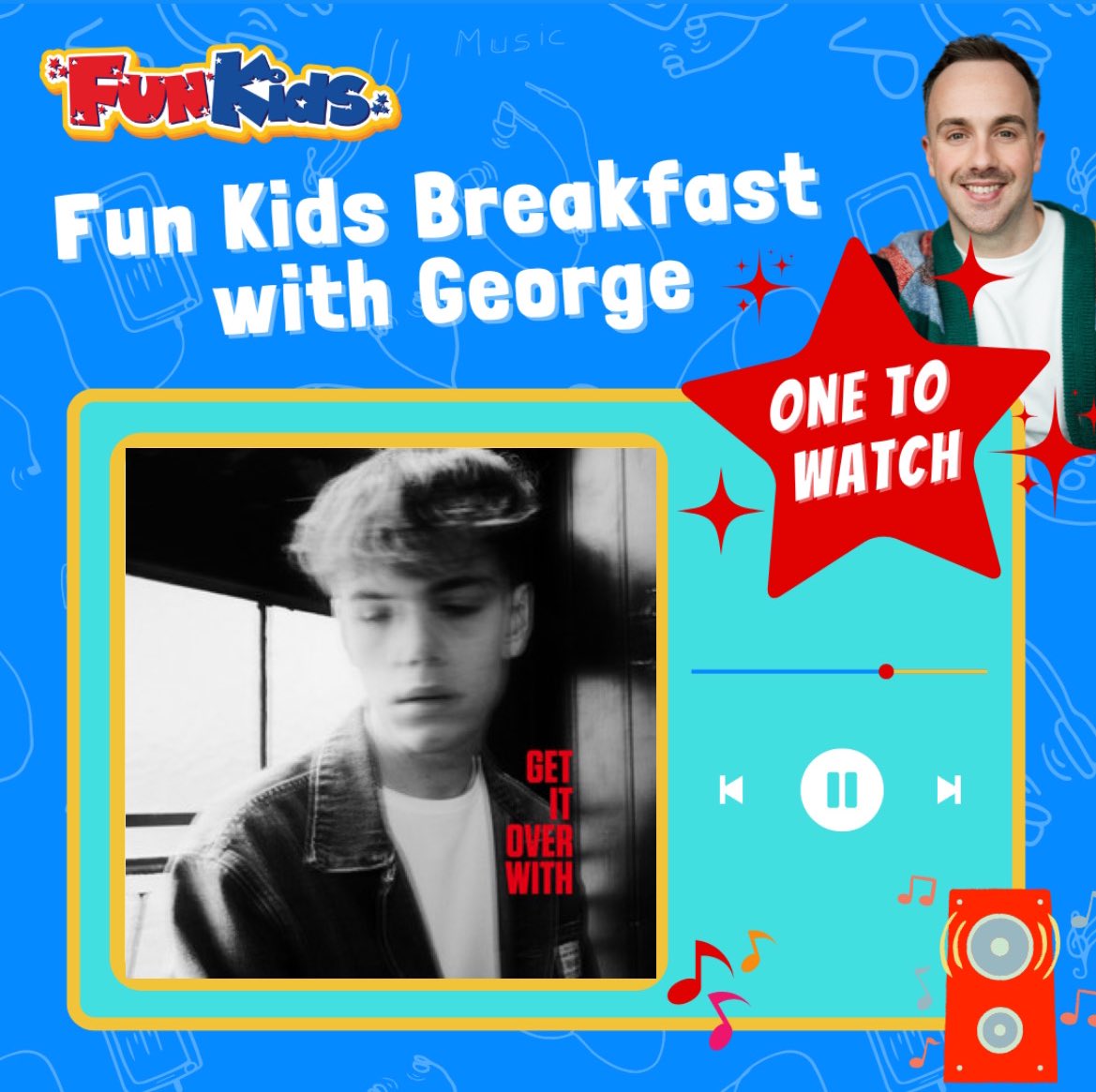 Busy show tomorrow morning, we’ve got Monday Motivation from <a href="/acaseforbooks/">Anna James</a>,  <a href="/fredroberts55/">fred roberts</a> stops by to chat about this week’s One to Watch, Get it Over With and things are getting spooky…

🗣️📻 On your radio, smart speakers and at funkidslive.com