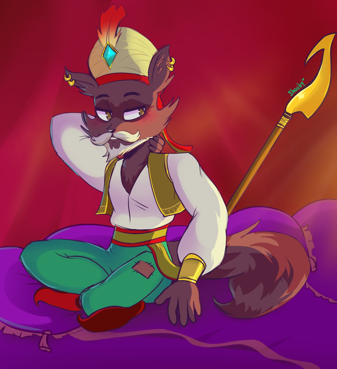shoobaydoobay's tweet image. sleepy Salim post-nap✨💤

#slycooper #slycooperfanart #thievesintime