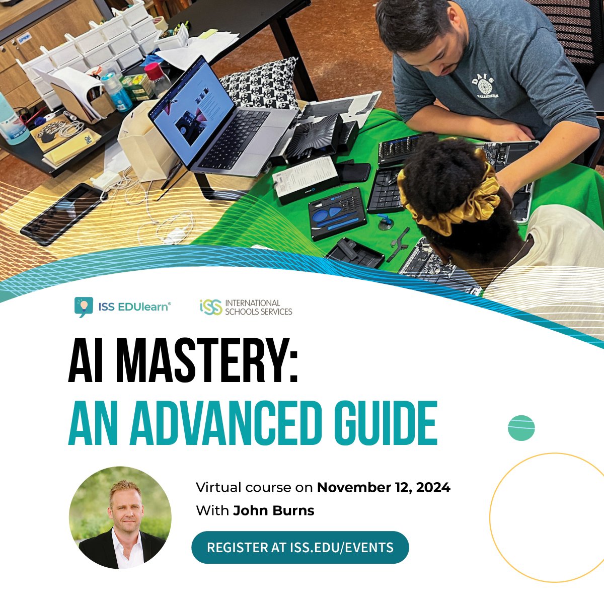 International Schools Services (ISS) (@isscommunity) on Twitter photo On Nov 12, gain an insightful update into the evolving landscape of #generativeAI tech and application in education. You'll join #ISSedu leader <a href="/j0hnburns/">john burns</a> to explore the most recent advancements and practical tools.
Register at iss.education/AI-mastery #EdChat #EdTech On Nov 12, gain an insightful update into the evolving landscape of #generativeAI tech and application in education. You'll join #ISSedu leader <a href="/j0hnburns/">john burns</a> to explore the most recent advancements and practical tools.
Register at iss.education/AI-mastery #EdChat #EdTech