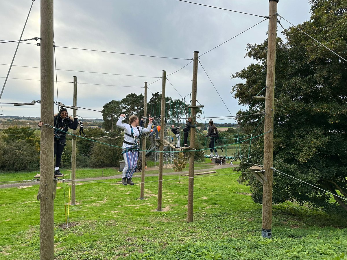 TMB_School's tweet image. Great afternoon on the high ropes and zip wire. Year 11s were amazing. Thank you so much for a such wonderful weekend. Miss Botterill #PGL #revisionweekend #STEER