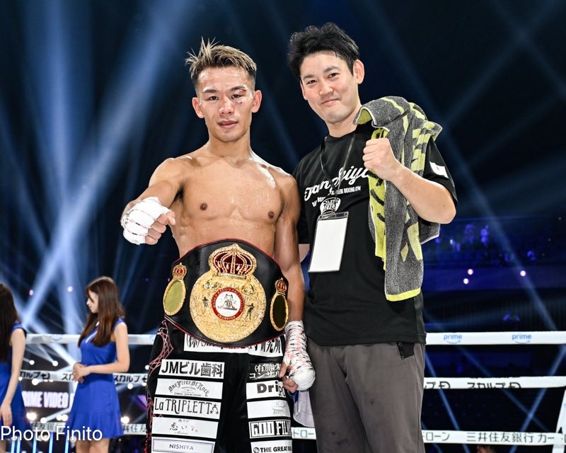 DanganGym's tweet image. やりました！
サポートさせて頂いてる　#堤聖也 選手がやってくれました！
あの、#井上拓真 選手に圧巻の試合運びに、強靭なスタミナ！
目の前で、彼の並大抵では無い練習量と集中力を見させて頂き、納得しつつも判定を聞いた時震えました。
これからも、応援よろしくお願い申し上げます！