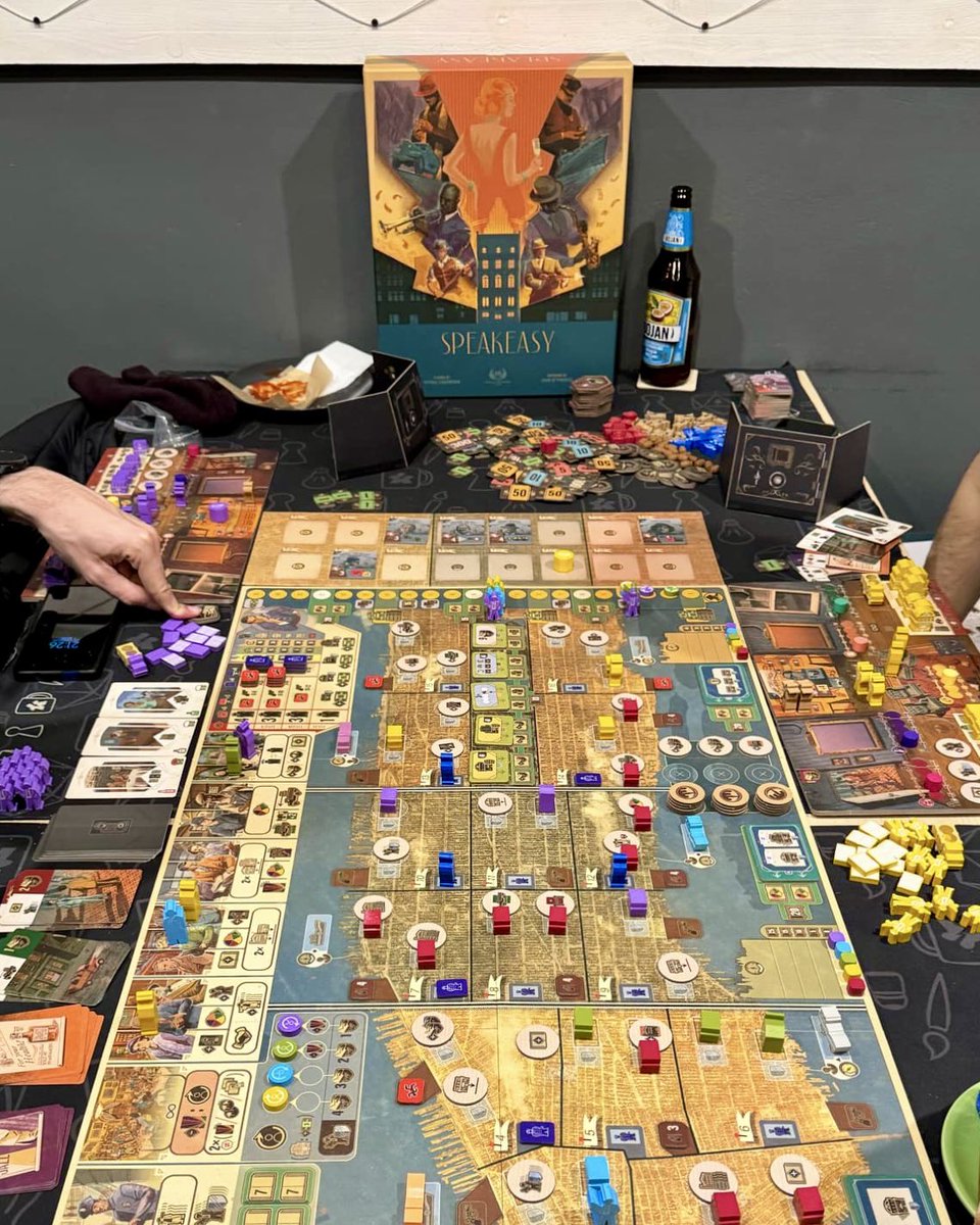 Tryb Solo (@trybsolo) on Twitter photo A few days ago we had the Board Game Day here in Poland so the best way to celebrate such a day was to play a four player game of “Speakeasy” 😁
#boardgames <a href="/EagleGryphon/">Eagle-Gryphon Games</a> <a href="/vitallacerda/">Vital</a> <a href="/ianotooletweets/">Ian O'Toole</a> A few days ago we had the Board Game Day here in Poland so the best way to celebrate such a day was to play a four player game of “Speakeasy” 😁
#boardgames <a href="/EagleGryphon/">Eagle-Gryphon Games</a> <a href="/vitallacerda/">Vital</a> <a href="/ianotooletweets/">Ian O'Toole</a>