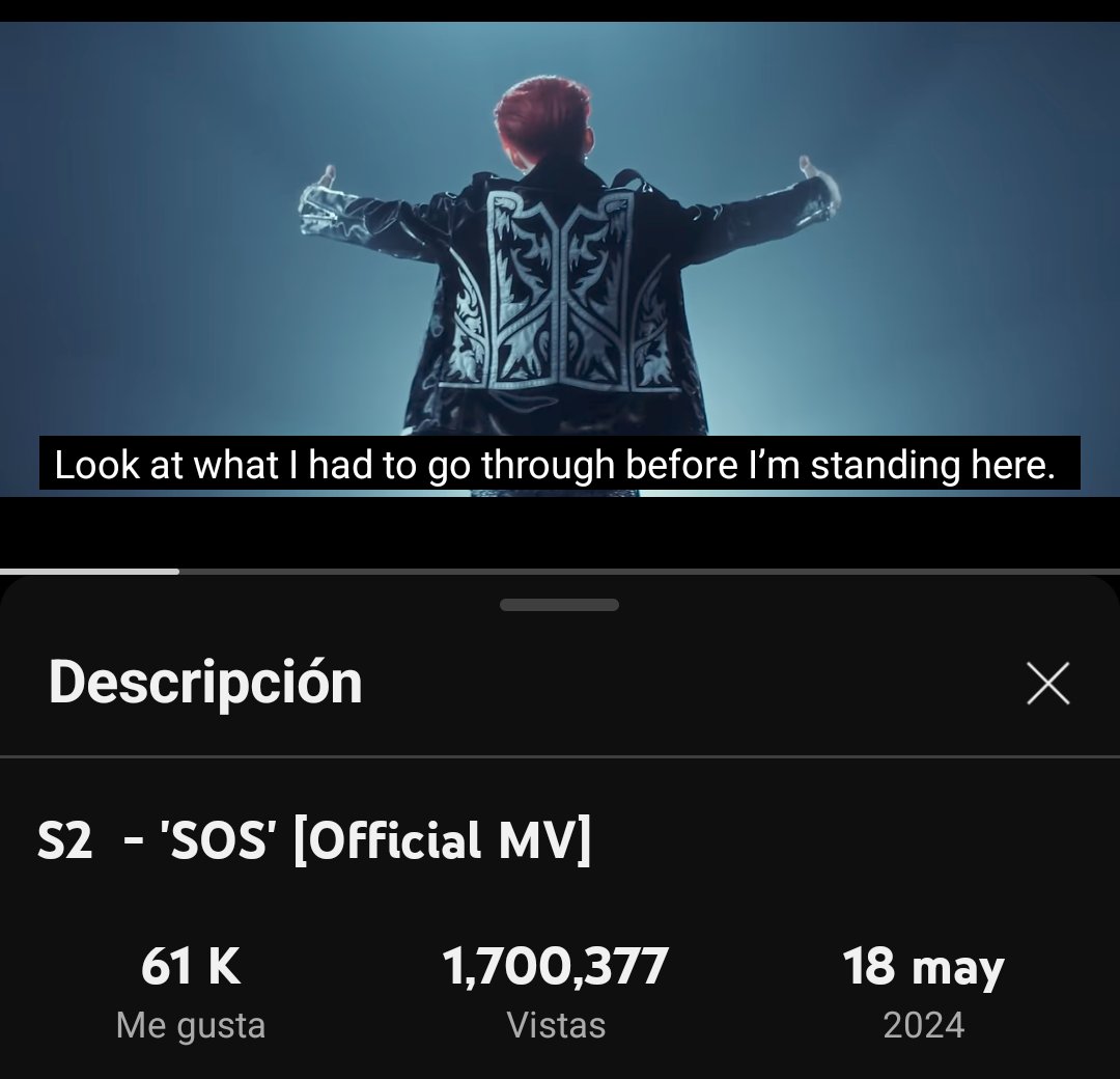 Rochi_U87's tweet image. 🔥🆘Congratulations!!! 1.7 million views for SOS! Let&apos;s keep going and reach even higher! 
 Keep streaming and sharing! 🔥🆘

📺youtu.be/ZcMkFRXKCUM

#S2SOS #S2TheSunset  #Horizone #NoeulNuttarat #Bonoh