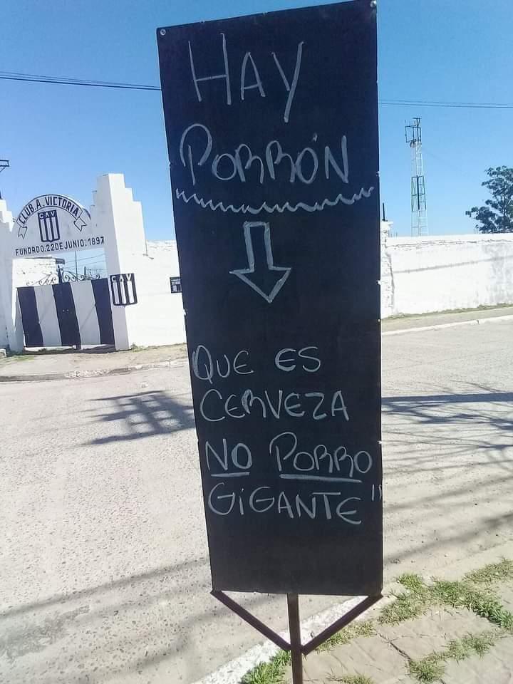 Hay que andar aclarando encima