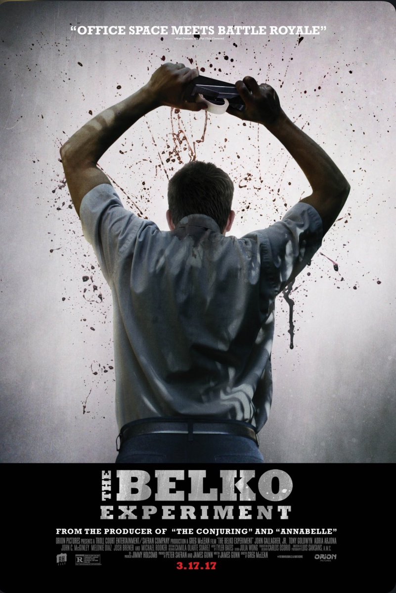 The Belko Experiment

7/10

Harika bir konu ancak çok daha şaşırtıcı olabilirdi. Bence yine de sırf akıcılığı için izlenir. Bazı yerlerde ters köşe yapmasını bekledim, onları yapsaydı tadından yenmezdi. Konusunu okumadan izlemenizi ve kan gölüne hazır olmanızı tavsiye ederim.😎