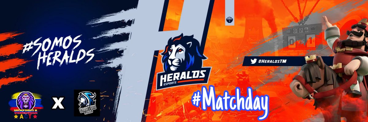 #MATCHDAY

🏆: <a href="/VenezuelaAct_CR/">VenezuelaAct</a> X @PhantomCRL 
🆚️: @WarxUnion 
⏰: 2:00pm 🇨🇷

#SomosHeralds