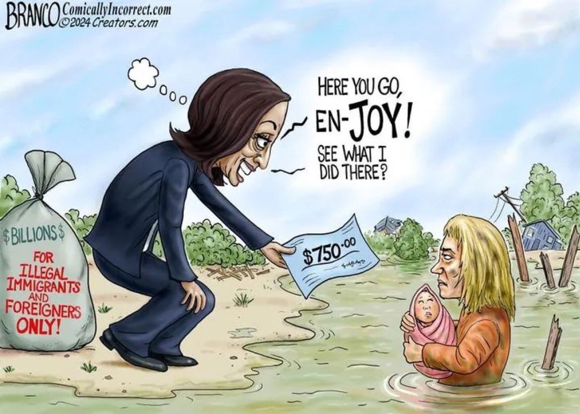 Kamala Toe, and Satans Evil American Communist Party Hates Americans!!   It is our responsibility to rid ourselves of them!! 🤬🤬🤬