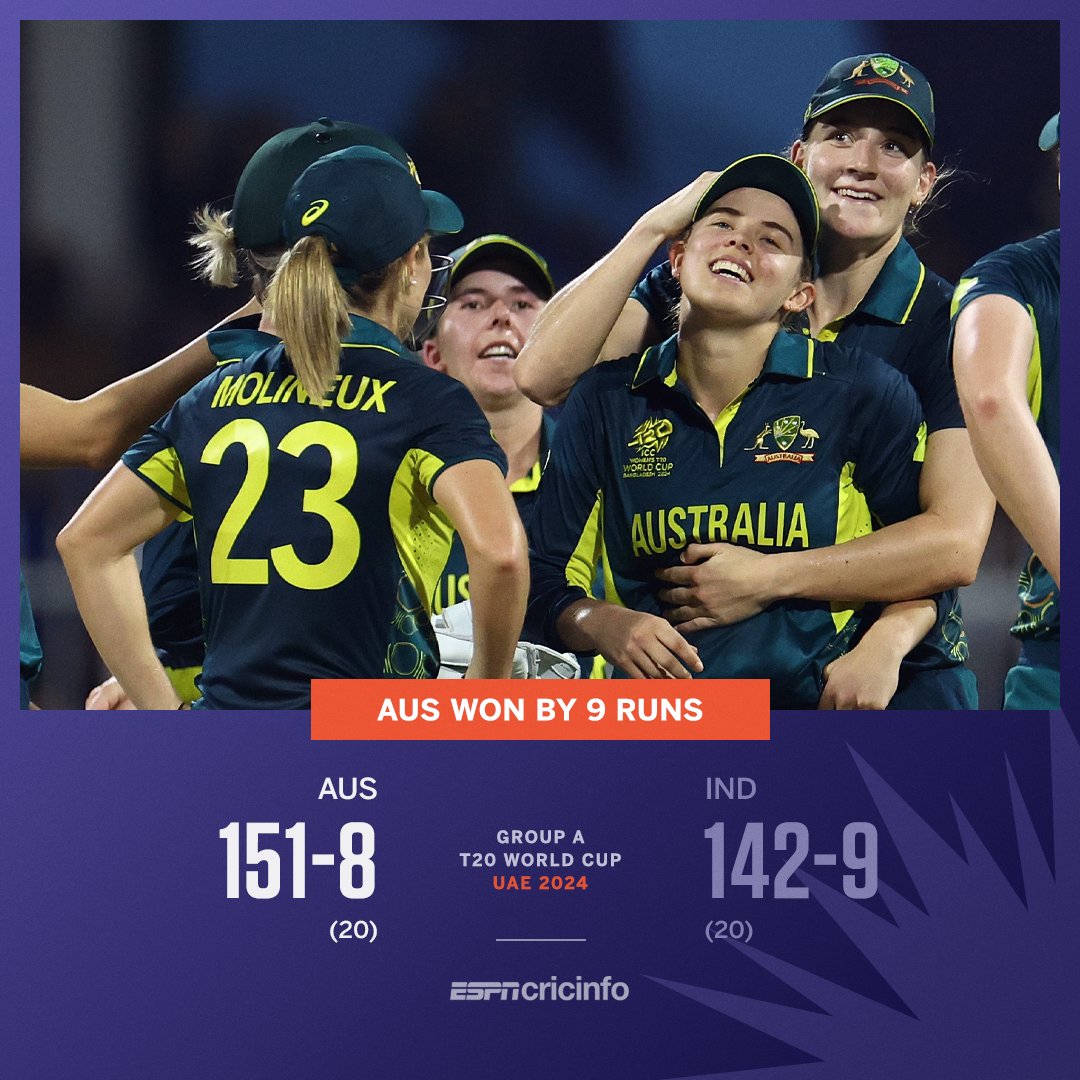cricinfo's tweet photo. 15 CONSECUTIVE WINS AT THE T20 WORLD CUP 🙌

This Australian team is different gravy 🔥 

SCORECARD: https://t.co/tPPpAyKT40 | #T20WorldCup https://t.co/iRaVULlClS