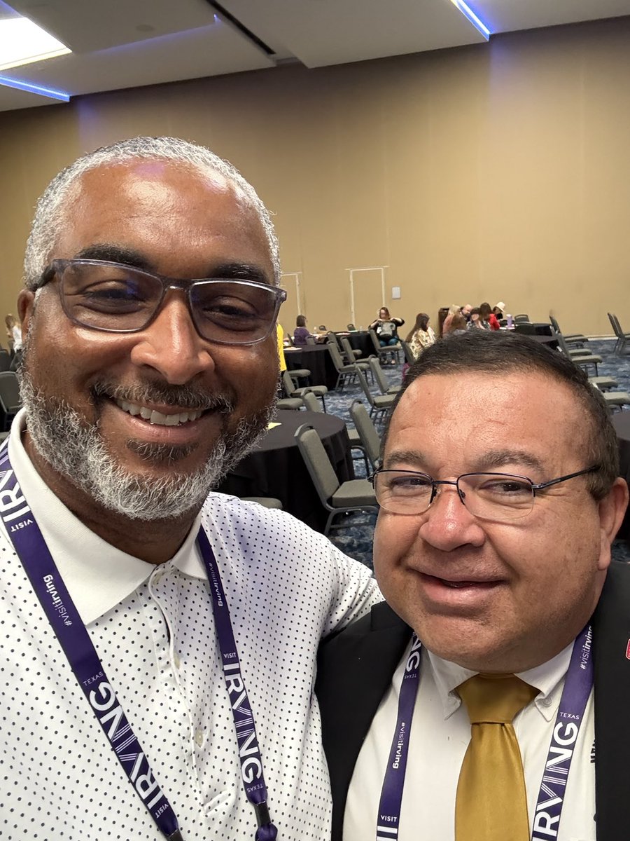 The learning and grinding never stops!  Good seeing Josh Tovar at the Texas ASCD Conference on a Sunday! #continuosimprovement #PURPO5E