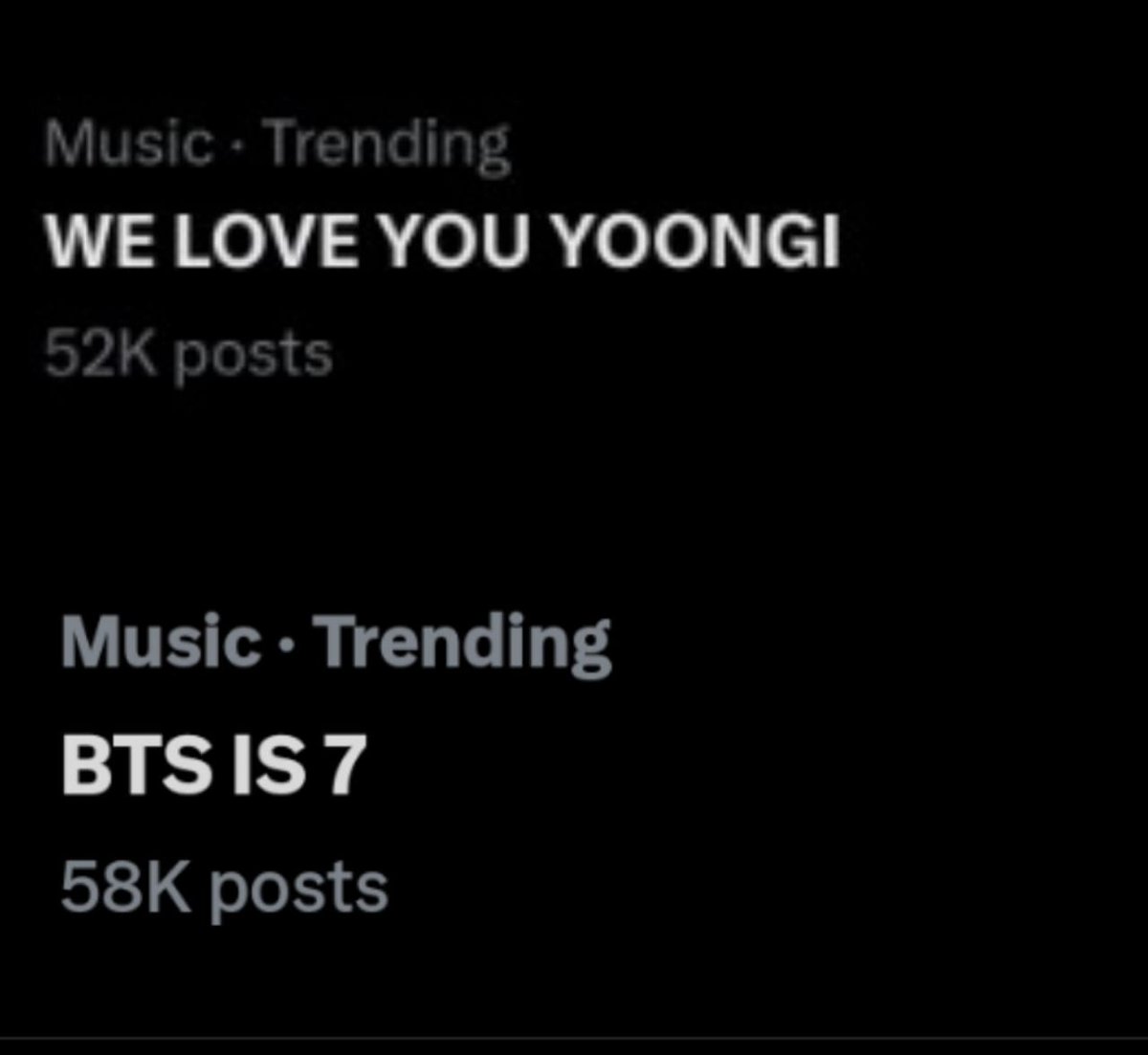 📣 LOUDER !! LOUDER!! LOUDER!! 📣

BTS IS 7
WE LOVE YOU YOONGI
#BesideSUGA
#ItsGonnaBeAlright
#다괜찮아질거야
#BTSisSeven
#SugaStays
