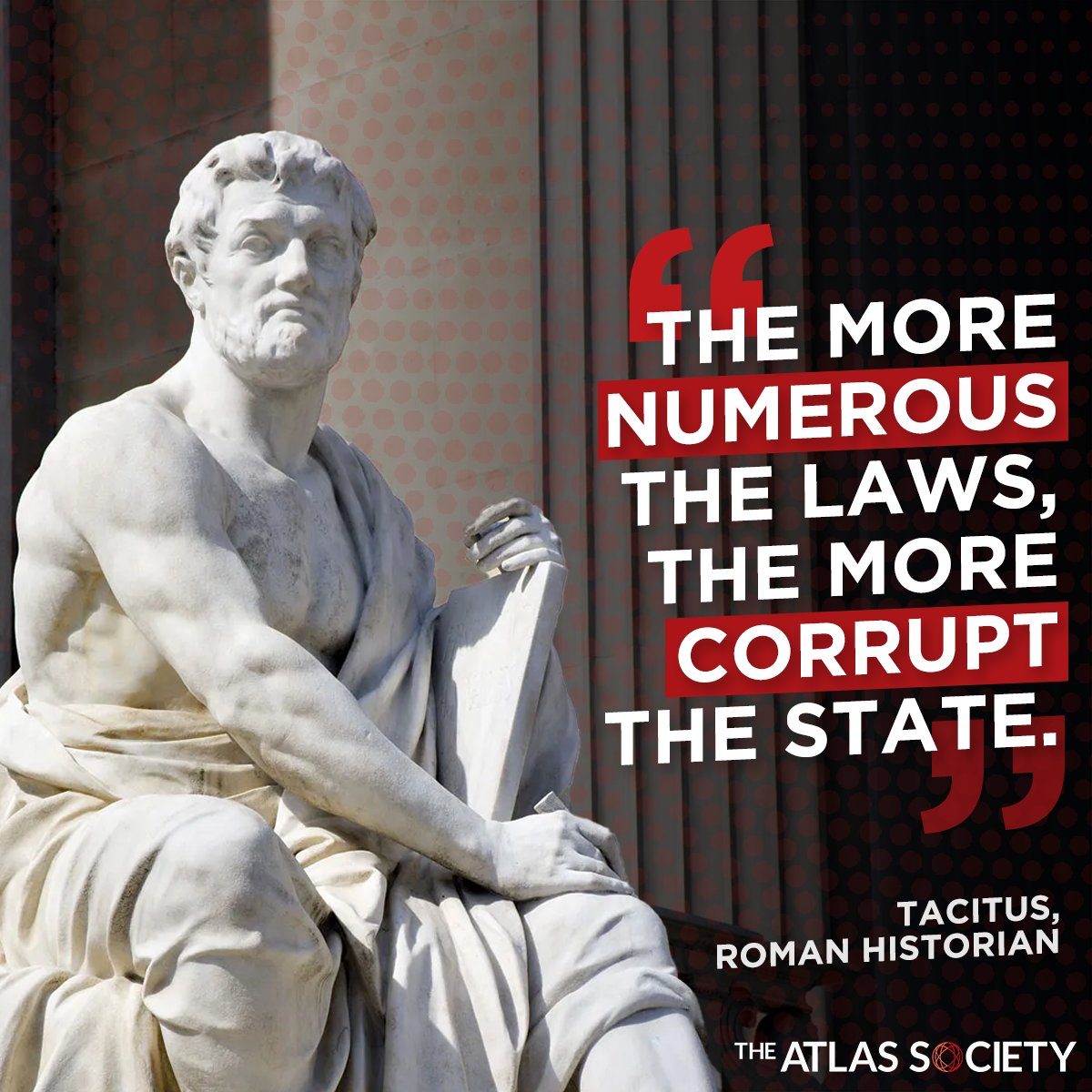 TheAtlasSociety's tweet image. Overtaxed, overregulated, over RULED! #Liberty #Tacitus #ShrinkGovenment …y-on-clubhouse-the-podcast.castos.com/episodes/rober…