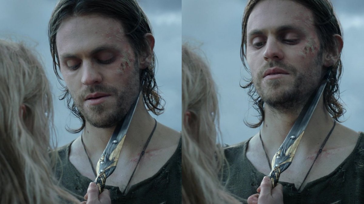 — how do you know it's love?

— she puts a knife to his throat, ready to kill him, and he clearly enjoys it

#haladriel #saurondriel