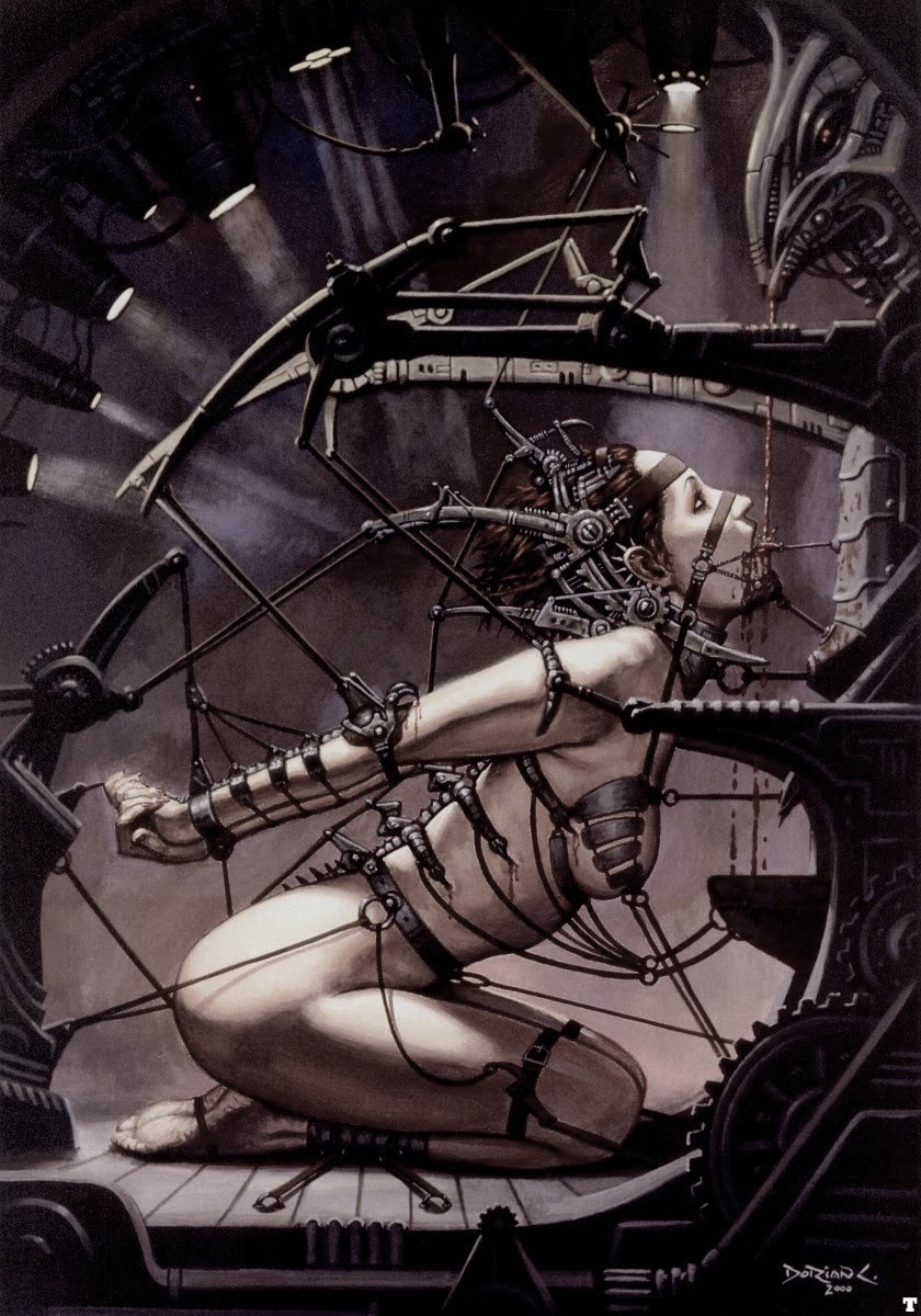 afrocosmist's tweet image. The Feeding by Dorian Cleavenger (2000)