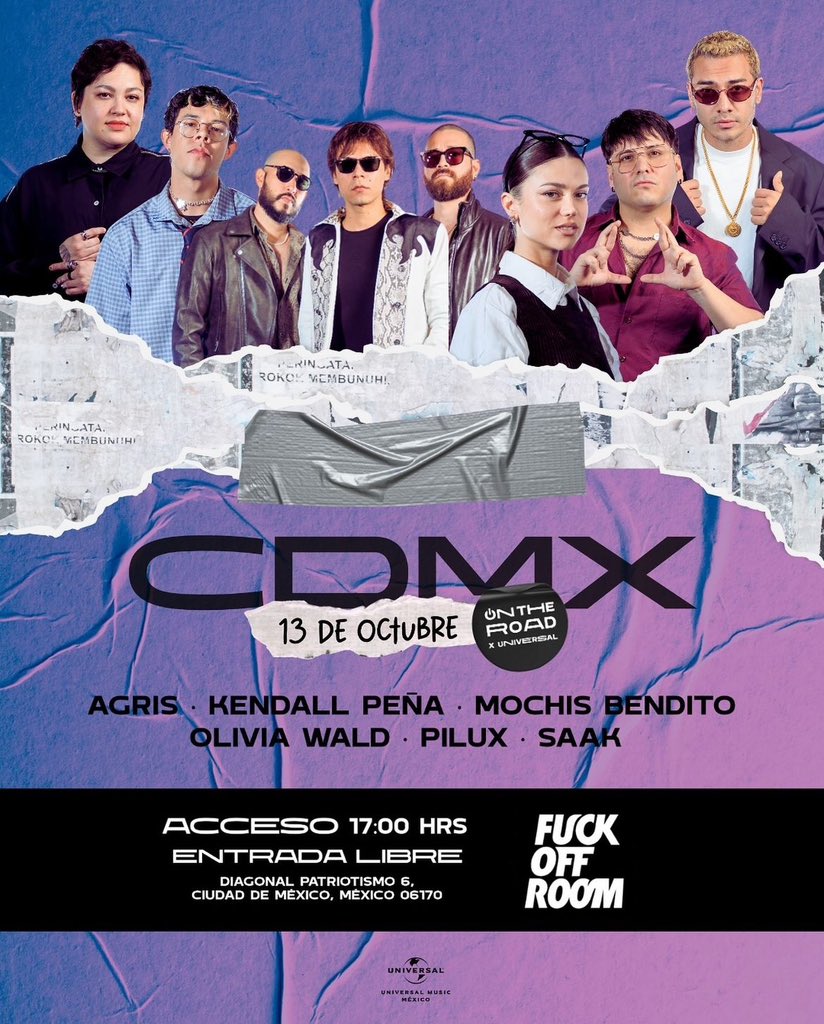 ¡Nos vemos hoy para una noche increíble! 🤩
Vamos a cantar y a pasar un rato con estos seis asombrosos talentosos: ✨<a href="/agrislalopez/">Agris</a> , <a href="/Ken_apf/">Kendall Peña</a>, Mochis Bendito , <a href="/wwwwwald/">Olivia Wald</a> , <a href="/elpilux/">Yate Las Aves 🛥️</a>  y <a href="/SAAK/">S▲▲K</a> ✨