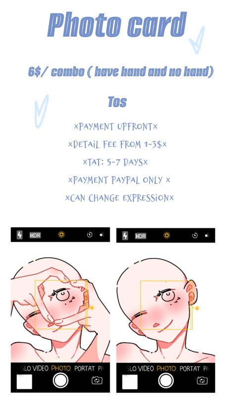 Yinwannasleep's tweet photo. 📌PHOTO CARD YCH COMMISSION📌
6$/ ONCE
Hewo everyone, im bring guys normal card with at good price !!! Only this time !!! Just only 6$ u can have 2 pic photo card for ya char !!
✨️HAND IS FREE ✨️
Dm me if you insterested !!
#Commission
#commissionpen
#ychcommission https://t.co/i9uyYOBWAN