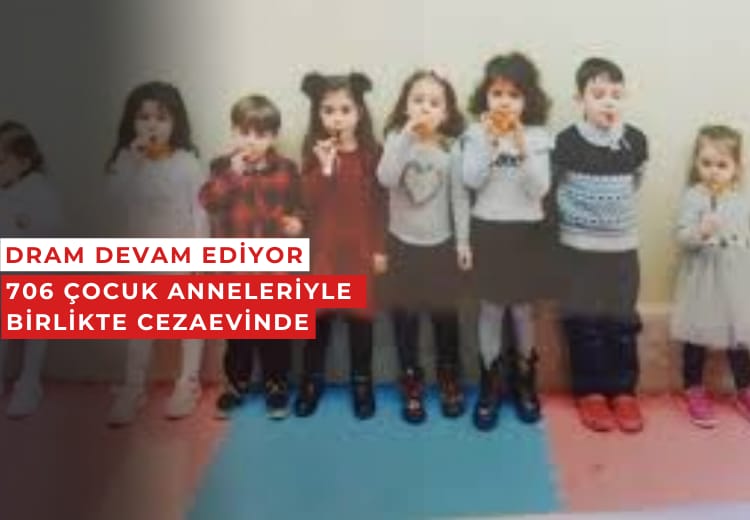 Adalet Bakanı, 498 evli çiftin ‘terör’ suçlarından dolayı cezaevinde olduğunu aktardı.

Annesi ile beraber kalan çocuk sayısı ise 706.