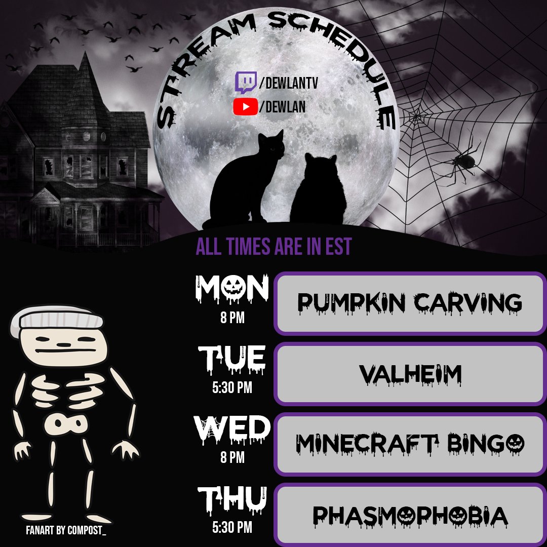 This week's streams are going to be so much fun! Stay tuned 👀
