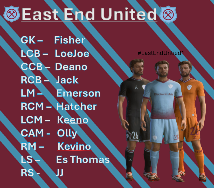 East End United - VPG tweet media