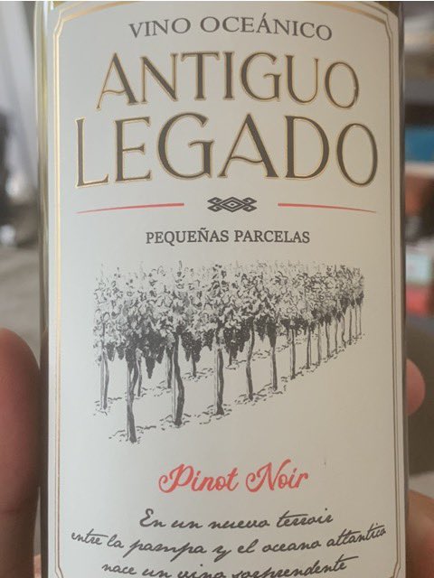 CabernetAR's tweet photo. Muy buen Pinot Noir - Paraje Macedo - General Madariaga - Buenos Aires https://t.co/bBJJ1DUcyw