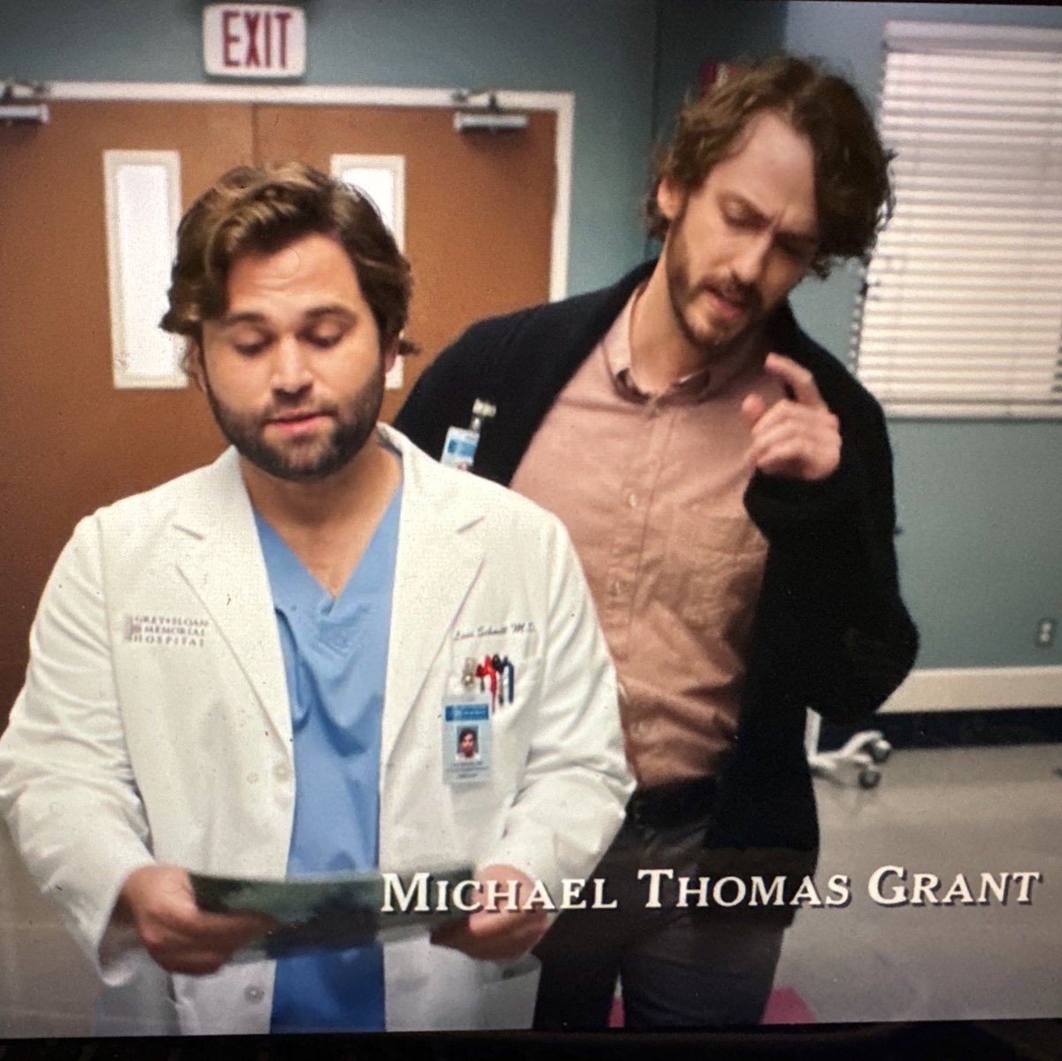 my good friend has joined the cast of greys anatomy playing a hot chaplain please watch!!!!